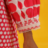 Pink-Up Polka Dress