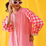Pink-Up Polka Dress