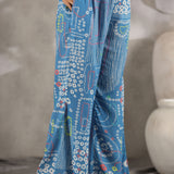 Phalguni Skyblue Bandhani Co-ord Set