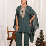 Gulzar Glow Green Co-Ord Set of 2