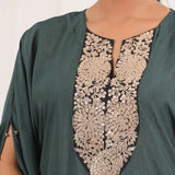 Gulzar Glow Green Co-Ord Set of 2