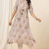 Brown Rodeo Girl Kurta