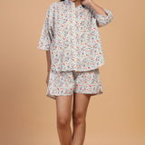 Goldie Floral Printed Nightwear Set
