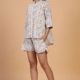 Goldie Floral Printed Nightwear Set