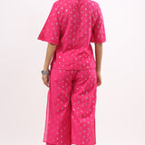 Ashvini Uttara Rani Pink Co-Ord Set