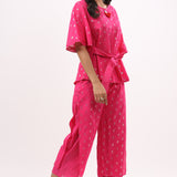 Ashvini Uttara Rani Pink Co-Ord Set