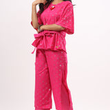 Ashvini Uttara Rani Pink Co-Ord Set