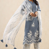 Mumtaz Cotton Embroidered Kurta Set of 3