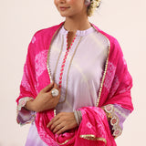 Lavender Blooms Festive Kurta Set of 3