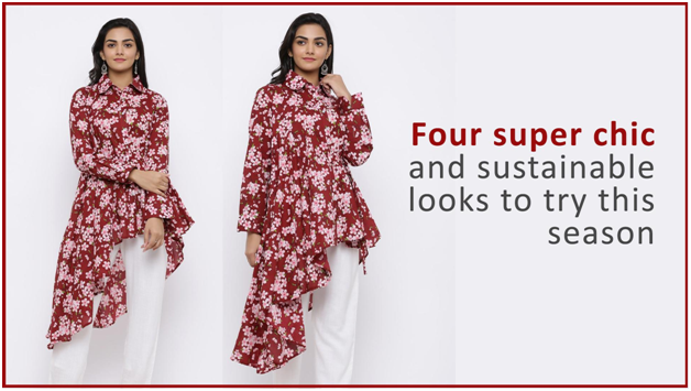 Four super chic and sustainable looks to try this season