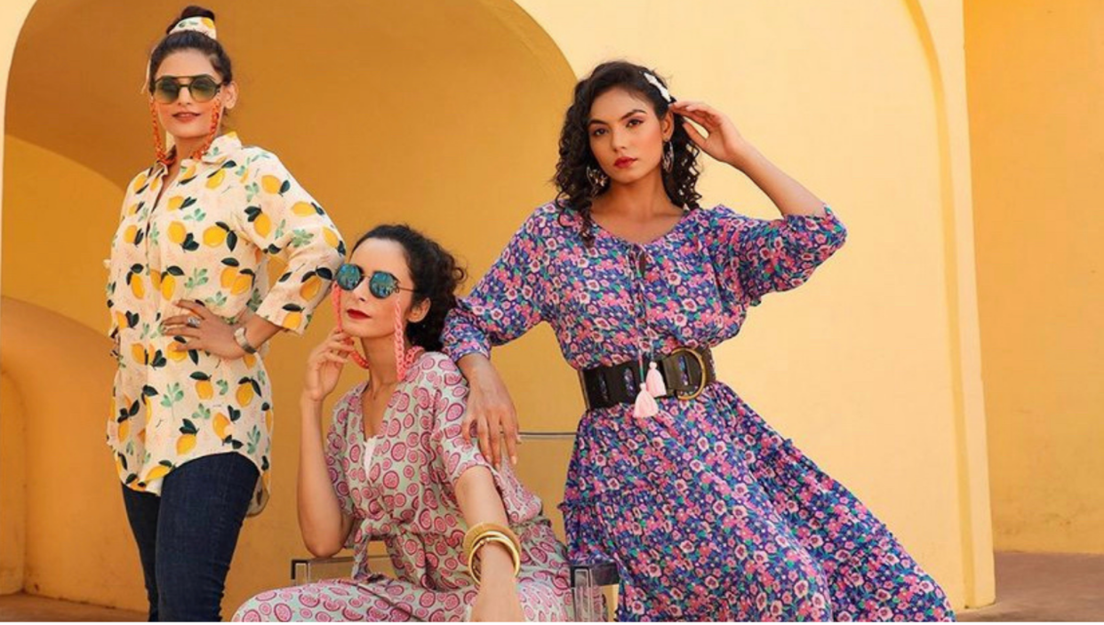 Add style with colorful prints by Mayori