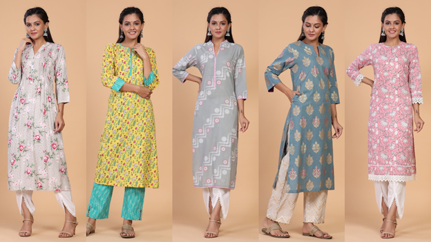 Wrinkle-free & crease-resistant kurtis from Mayori