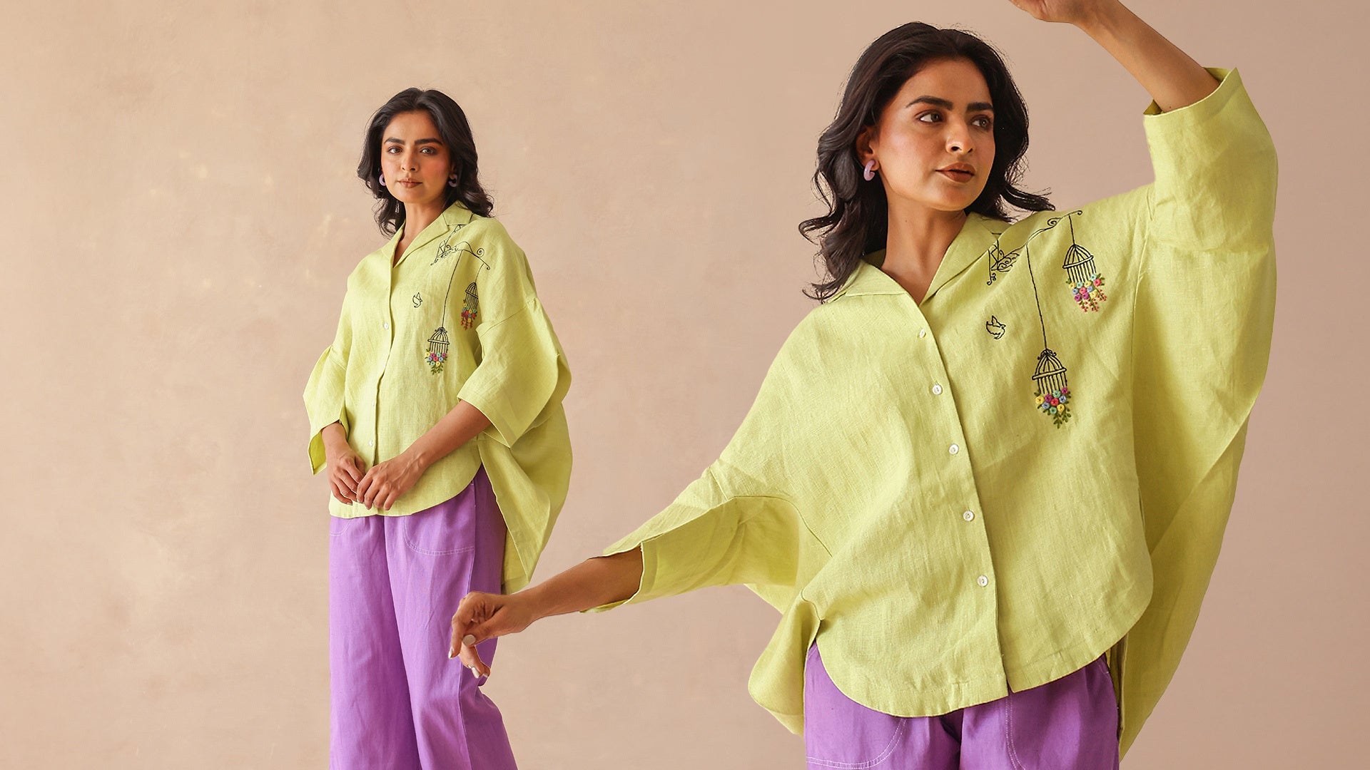 Floral Fables in Linen