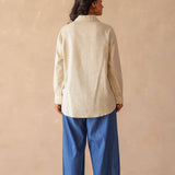 ChillWeave Beige Linen Shirt