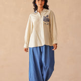 ChillWeave Beige Linen Shirt