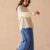 ChillWeave Beige Linen Shirt