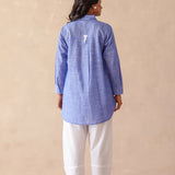 Linen Love Blue Shirt