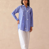 Linen Love Blue Shirt