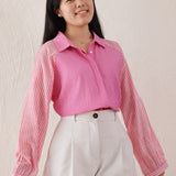 Fine Lines Pink Shirt