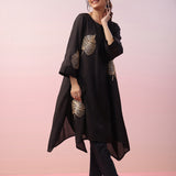 Golden Ficus Leaf Kurta