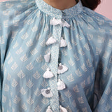 IndieGlam Blue Co-ord set