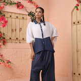 Tucked Charm Pintuck Shirt