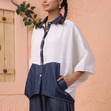 Tucked Charm Pintuck Shirt
