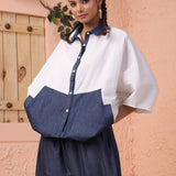 Tucked Charm Pintuck Shirt