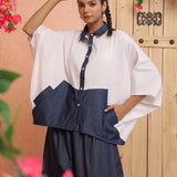 Tucked Charm Pintuck Shirt