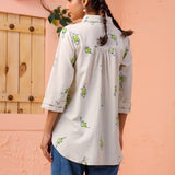Frogger Embroidery Shirt