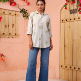 Frogger Embroidery Shirt