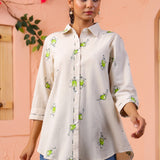 Frogger Embroidery Shirt