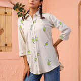 Frogger Embroidery Shirt