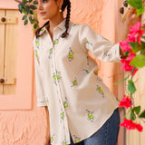 Frogger Embroidery Shirt