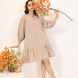 Beigy Beige Dress