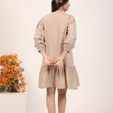 Beigy Beige Dress