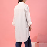 Witty White Dress