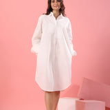 Witty White Dress