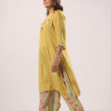 Aadya Yellow Bandhani kurta set of 2