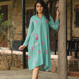 Pistachio Bandhani Dress