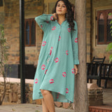 Pistachio Bandhani Dress