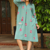 Pistachio Bandhani Dress
