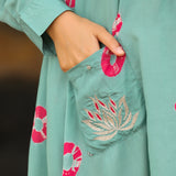 Pistachio Bandhani Dress