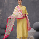 Summer Whirl Pintuck Kurta Set Of 3