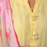 Summer Whirl Pintuck Kurta Set Of 3
