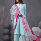 AquaAura Pintucks Kurta Set of 3
