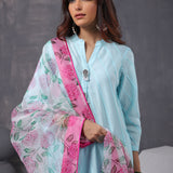 AquaAura Pintucks Kurta Set of 3