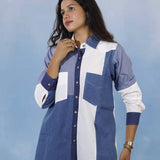 The Denim Contrast Shirt