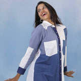 The Denim Contrast Shirt