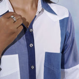 The Denim Contrast Shirt